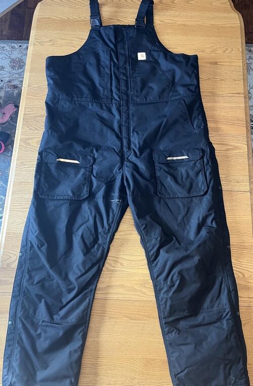 Carhartt YUKON EXTREMES LOOSE FIT INSULATED BIBERALL - 4 EXTREME WARMTH ...