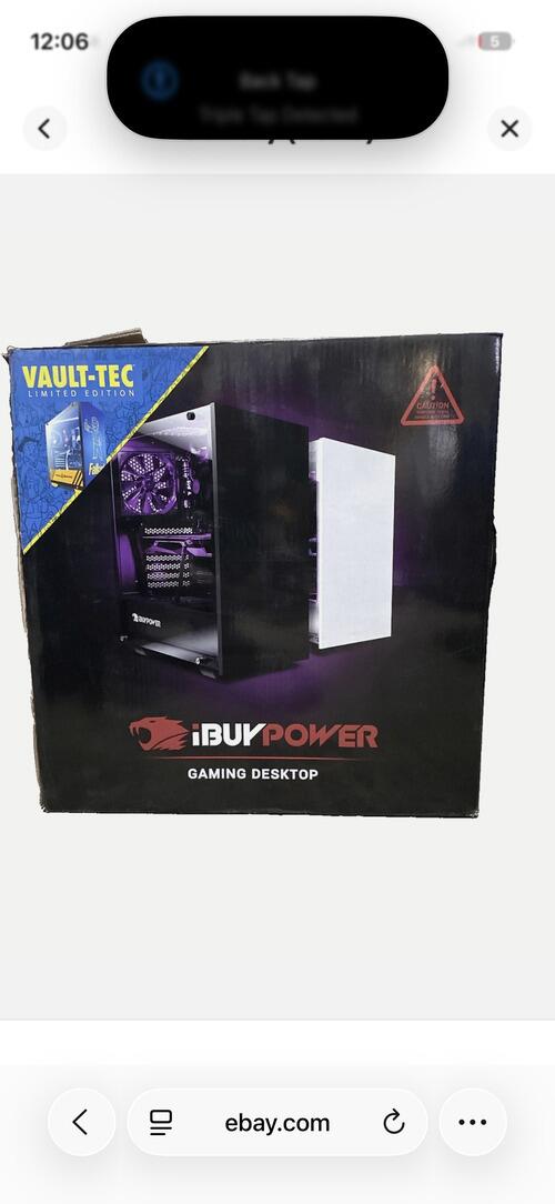Limited Edition IBUYPOWER Fallout PC Case Used-Mint condition. **RARE ...