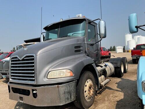 FOR SALE , 2012 MACK SIDE DUMP TRUCK WITH WET KIT . MP8 ENGINE ...