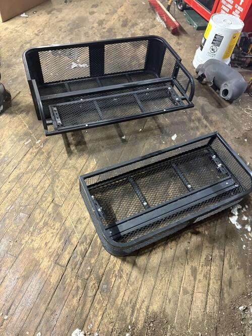 Atv front and rear rack extensions these are universal and come with ...