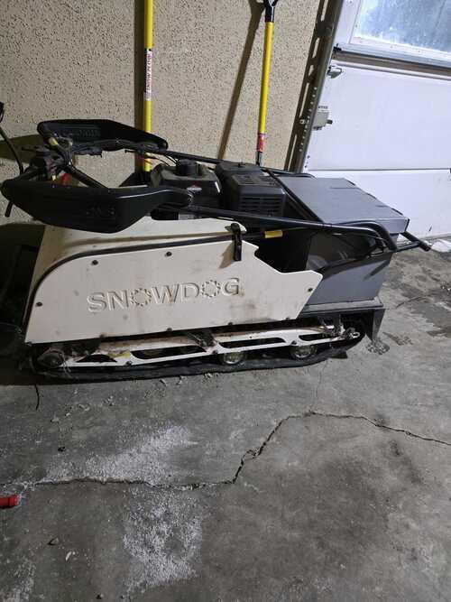 Snow Dog Reverse 2021 SnowDog with 14hp Briggs. Forward&Reverse electric start and pull ...