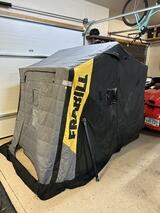 Clam Voyager TCX 2 Man Ice Shelter at Glen's