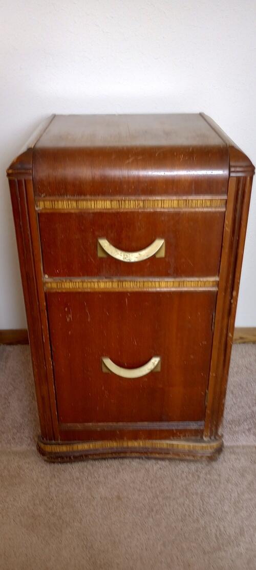 Household furniture dressers, night stand, swivel rocker, tv