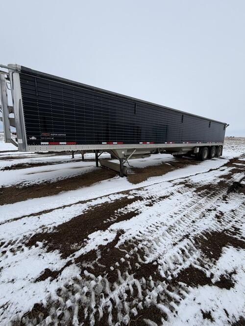 Used Rag Hopper 2021 Timpte 50x78x102 triaxle ag hopper Electric Tarp Hydraulic Traps ...