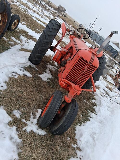 1954 DC case tractor. Runs good drives good. Has 2 sets of wheel ...