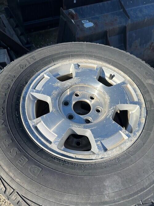 2005 Chevy Silverado Stock Rims and Tires. Dirt Cheap Stock Rims. Not