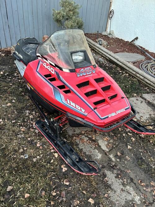 1992 Polaris Indy 440 Needs Carbs Good Spark And Compression Hazelton ND