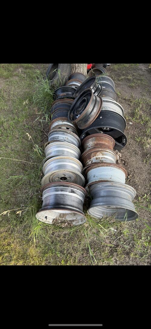 Used steel rims and aluminum rims, ford, Chevy, come get them all $40 ...